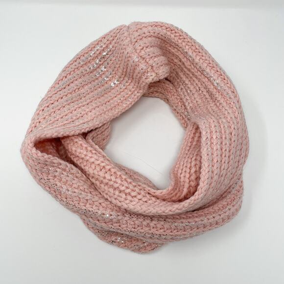 Tucker & Tate Light Pink & Silver Circle Scarf - Picture 1 of 5